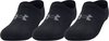 Under Armour Ultra Lo Socks 1351784-002, Unisex, Zwart, Sokken, maat: 30-35