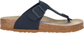 Birkenstock Medina Heren Slippers Desert Soil Midnight Regular-fit | Blauw | Imitatieleer | Maat 39