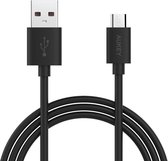 [2 stuks] Aukey CB-D11 20AWG 3,2 meter 320 cm Micro USB 2.0 Quick Charge 3.0-kabel