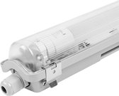 Ledvion LED TL Armatuur 120cm - IP65 - Koppelbaar - RVS Clips