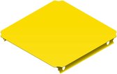 quadro bouwpaneel geel 40 x 40 cm