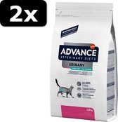 2x ADVANCE VET CAT URINARY STER 1,25KG