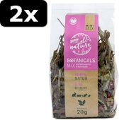 2x BOTANICALS MINI WEEGBREE/ROOS 20GR