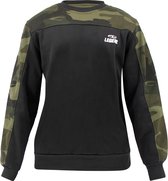 Trui/sweater dames/heren Zwart Camo fleece  XXL