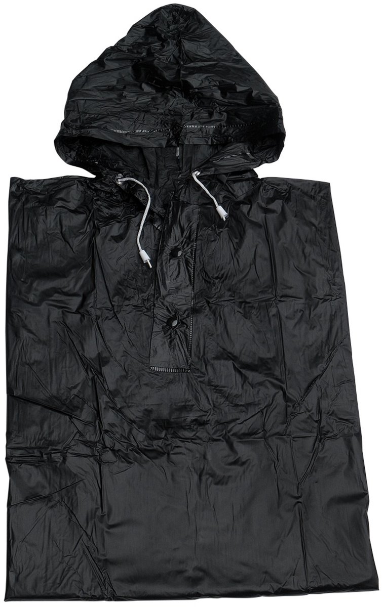 Falconetti Regenponcho One Size Unisex Zwart