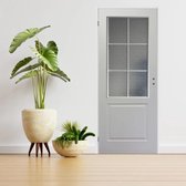 HHW - Wit Binnendeuren - Volledige deurset - Deurblad afmeting 91,5 x 203 cm, Deurset afmeting met deurkozijn: 96 x 205,5 CM