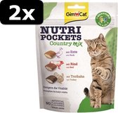 2x # GIMCAT NUTRI POCKET COUNTRY 150GR