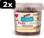 2x CLICK & SNACK WORTEL 25GR