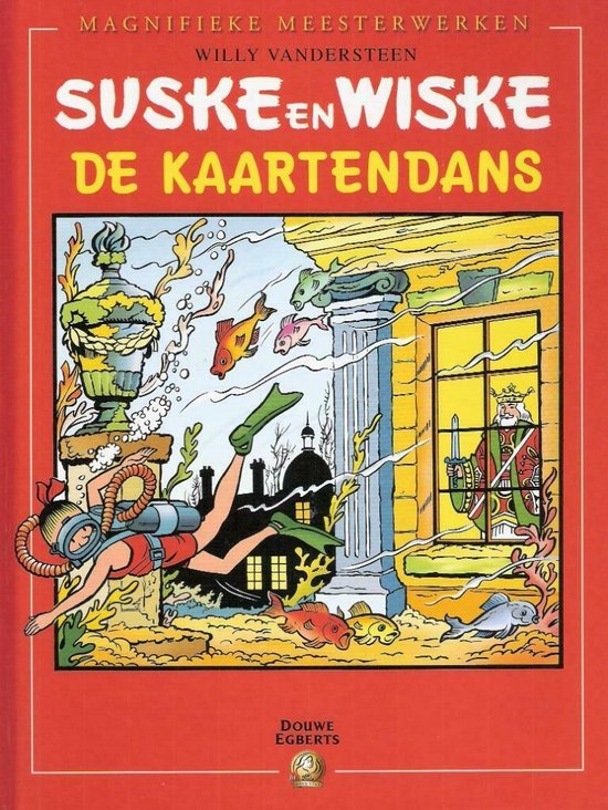 Suske en Wiske - De Kaartendans (Douwe Egberts) {stripboek, stripboeken nederlands. stripboeken kinderen, stripboeken nederlands volwassenen, strip, strips}