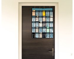 Universele Telefoon Tas met 30 Vakken - Opbergtas - Organizer - Telefoontas Smartphones voor School en Klassen - Blauw