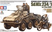 Tamiya 1/35 Duitse Heavy Armored Car - Sd.Kfz.234/1 Statisch Bouwmodel 37019