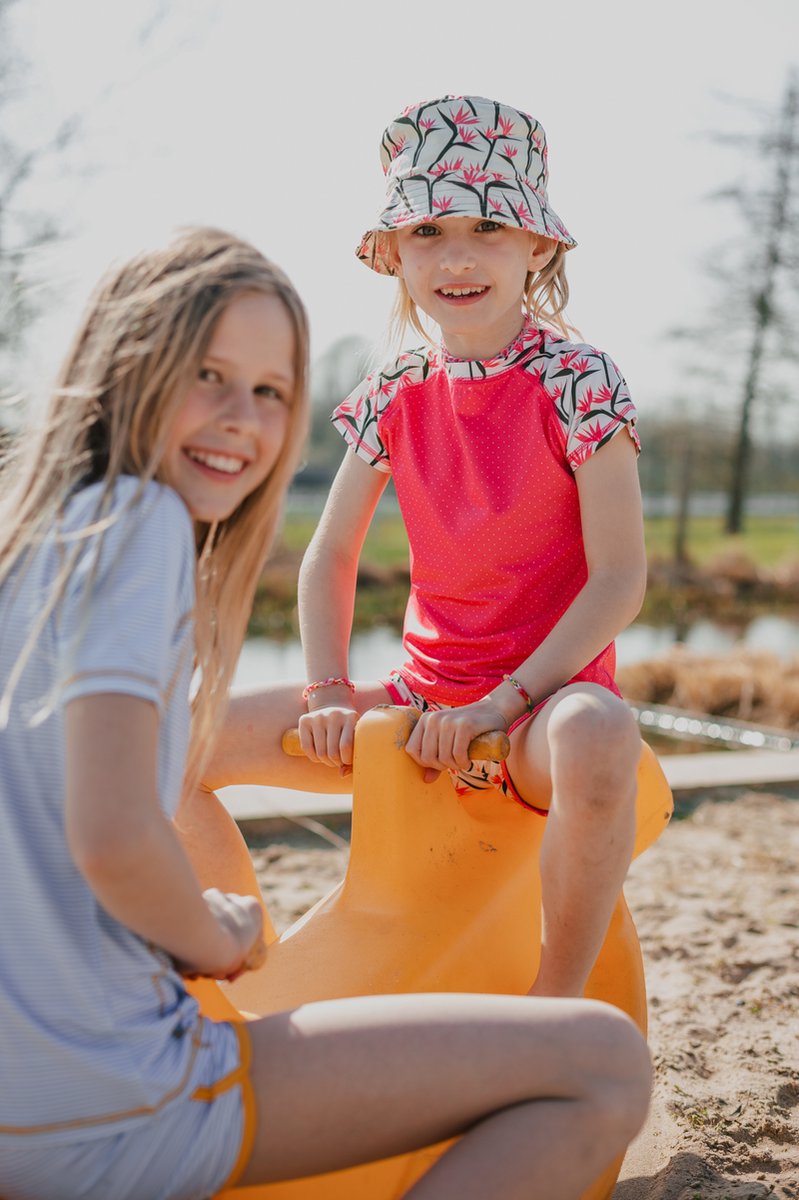 Ducksday - UV Zwemshirt - korte mouw - voor kinderen meisje - Coco — afbeelding 4