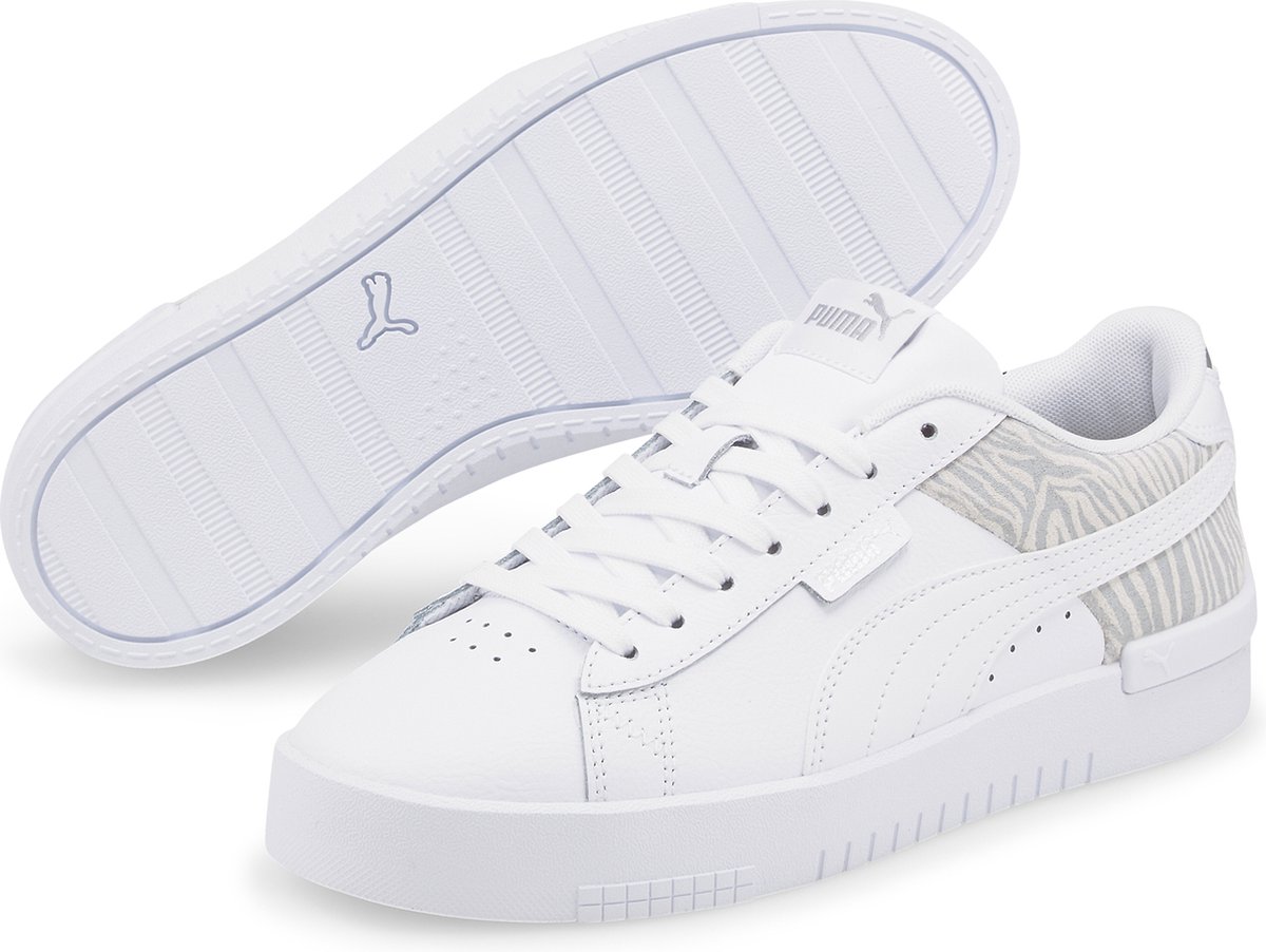PUMA Jada Tiger Dames Sneakers /Harbor Mist Wit