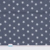 BINK Bedding Ledikantlaken Stars Grijs 100 x 150 cm
