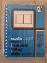 Interieur Multo overtrekpapier A4 23-rings 50vel - 10 stuks