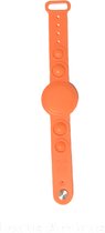 Kinderband voor Apple Airtag | Airtag Polsband voor Kinderen | Pop It Fidget Kinderband | Kinderband voor Airtag | Oranje