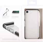 Apple iPhone SE (2022) Hoesje - XQISIT - Mitico Serie - TPU Backcover - Zwart - Hoesje Geschikt Voor Apple iPhone SE (2022)