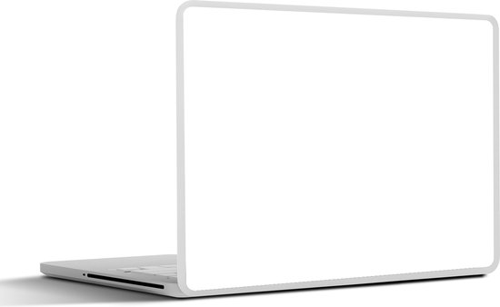 Laptop sticker - 12.3 inch - Wit - Kleuren - Neutraal - 30x22cm - Laptopstickers - Laptop skin - Cover