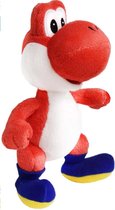 Super Mario - Standing Yoshi Pluche (Rood)