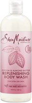 Shea Moisture Body Wash Extra droge huid die cacao-amandel - body wash Gemaakt met Fair Trade Shea Butter -586ml