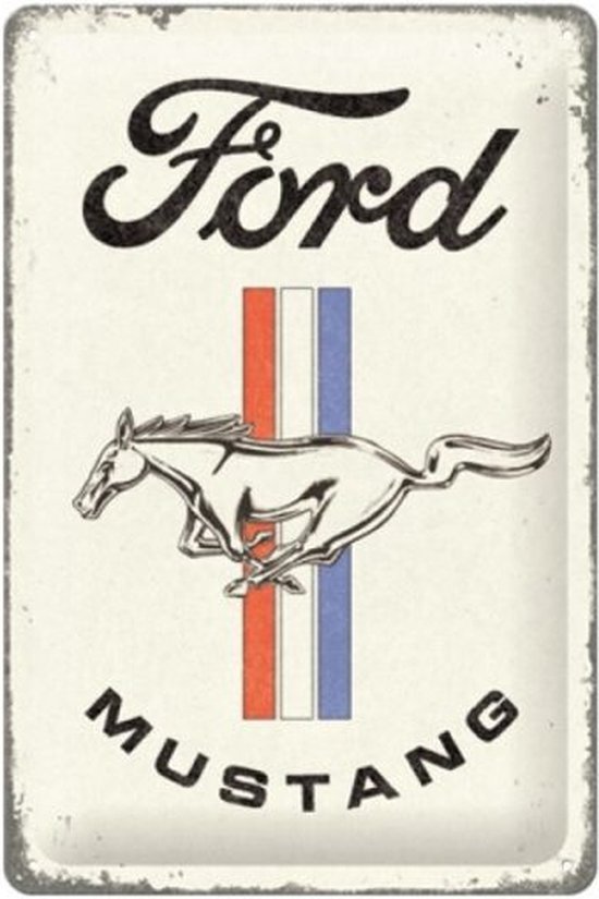 Wandbord - Ford Mustang