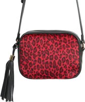 Crossbody Panterprint vierkant