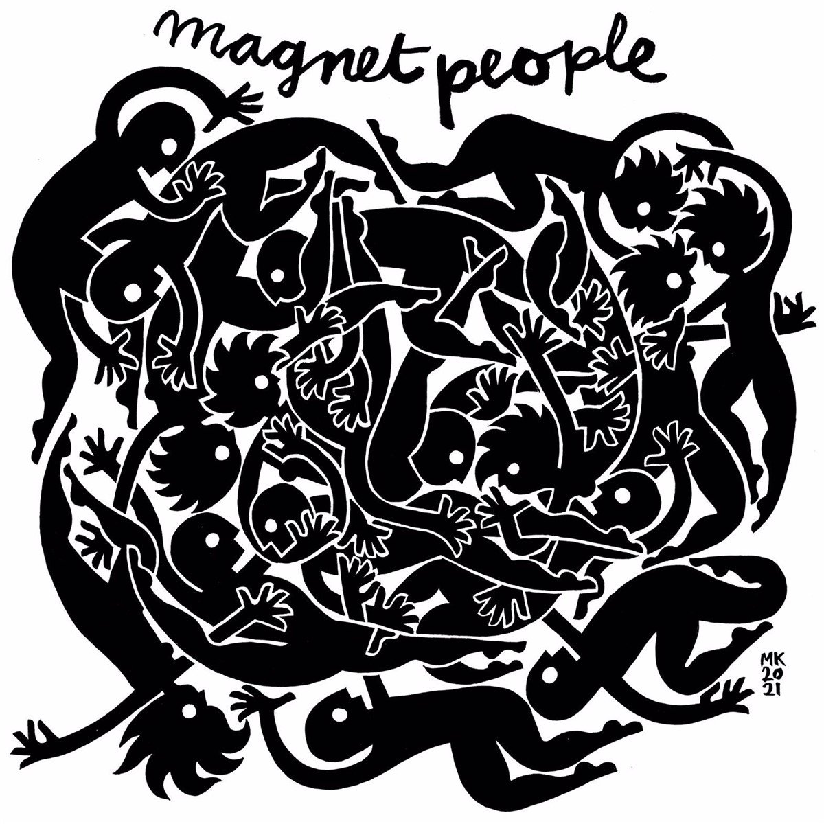 Pizza Knife - Magnetic People (LP)