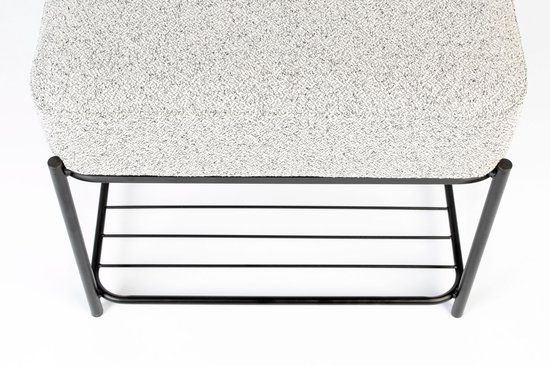 Tabouret Feliz Style de vie Milou - Carré - Grijs