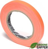 MagTape Ultra Matt Neon gaffa tape 12mm x 25m oranje