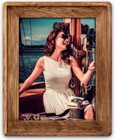 ZEP - Cadre photo en bois Trevor marron pour photo format 13x18 - BM5957