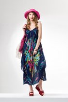 Aquatolia Woman Dress, Dames Jurk- Afrodit strandjurk - Blauw Multi / Standart