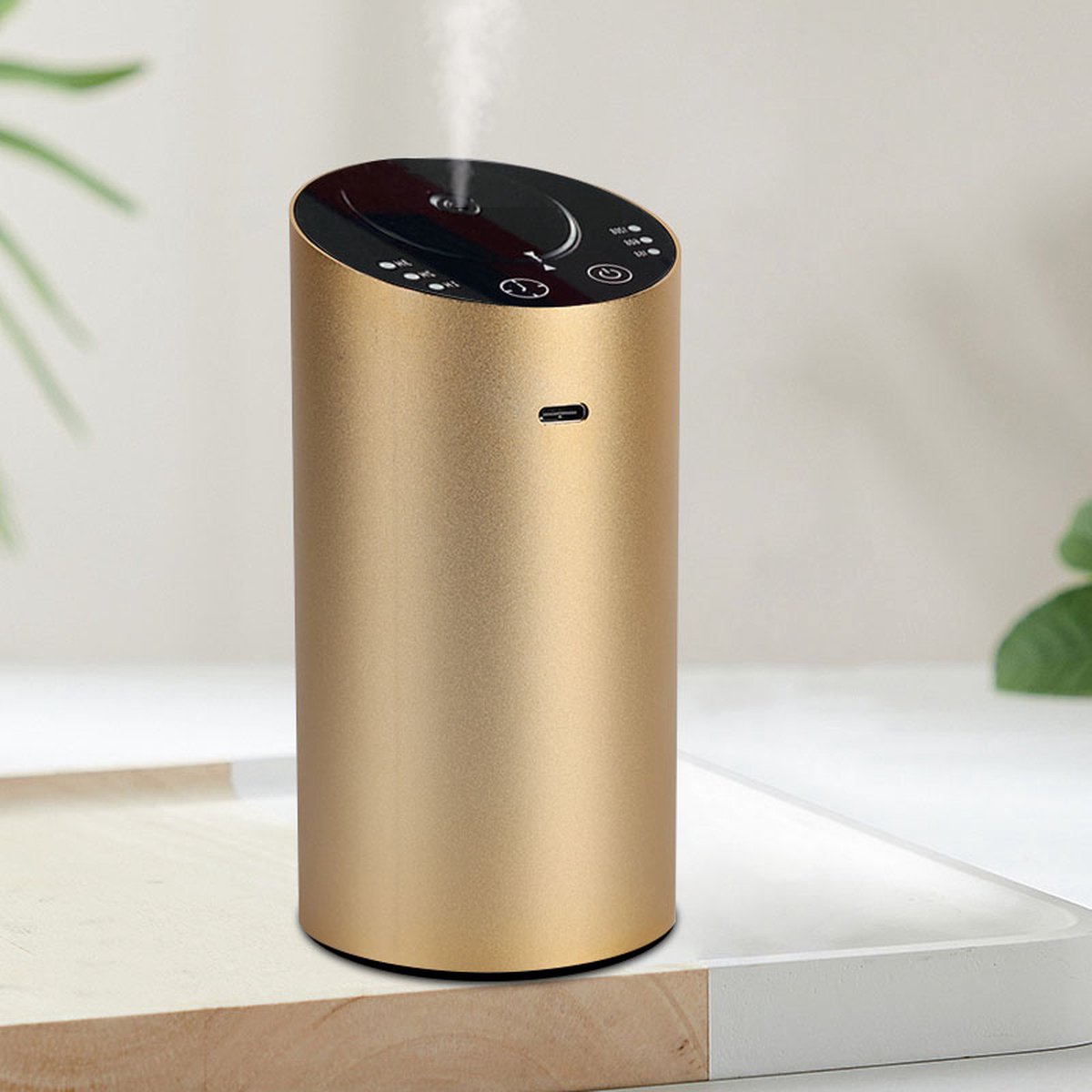 Vastu Auto Aroma Diffuser Zonder water Met drie sproeistanden