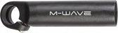 Bar Ends met multitool aluminium 13 cm zwart 2 stuks