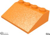 LEGO Dakpan 3x4, 3297 Oranje 50 stuks