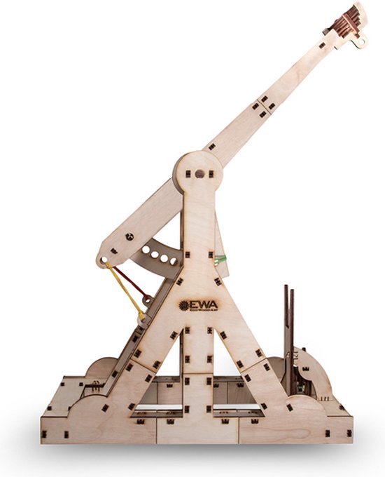 Eco-Wood-Art Trebuchet - Houten Modelbouw