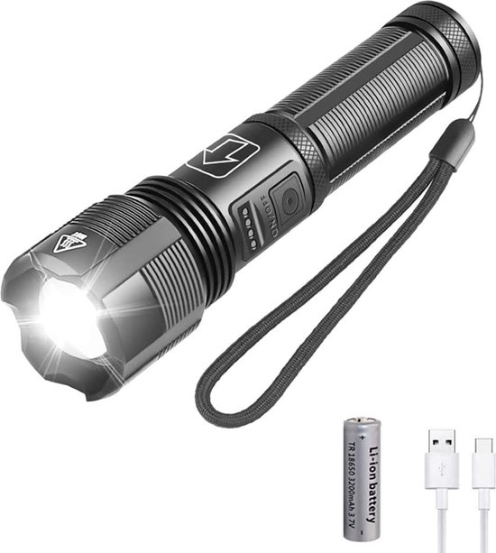 Militaire Zaklamp, IP65 Waterdicht, Batterij Aangedreven, voor Buiten