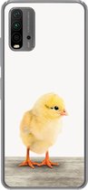 Geschikt voor Xiaomi Redmi 9T hoesje - Kuiken - Dieren - Jongens - Meisjes - Kinderen - Siliconen Telefoonhoesje
