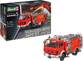 1:24 Revell 07516 Mercedes-Benz 1625 TLF 24/50 Fire Truck Plastic Modelbouwpakket