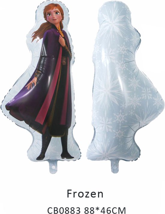 Yar - Décoration d'anniversaire sur le Thema de la Reine des Frozen - Pack  de fête