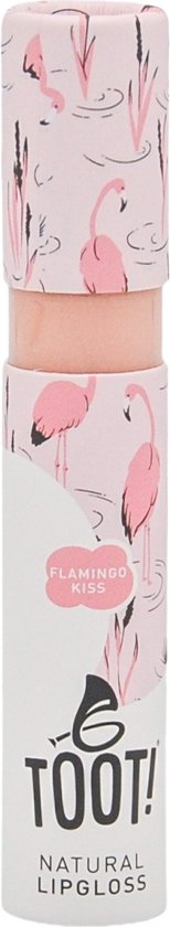 TOOT! Natuurlijke Lipgloss - Flamingo Kiss - Lipgloss meisjes