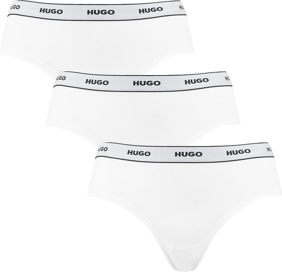 Hugo Boss femmes 3P hipsters HUGO blanc - S