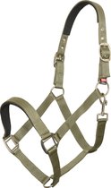 Imperial Riding - Halster Classic Sport - Zacht Onderlegd - Olive Green - Cob