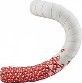 stuurtape 200 x 3 cm EVA/PU 2,5 mm wit/rood 3-delig