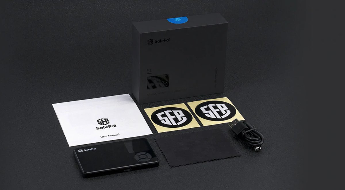 Portefeuille matériel Safepal S1 pour crypto-monnaie, Bitcoin, Ethereum. |  bol