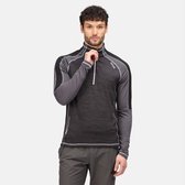 De Regatta Hepley Fleece - outdoortrui - heren - halve rits - Active - Donker grijs