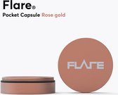 Flare Audio POCKET CAPSULE Rose gold - bewaar je Calmers op een veilige plek