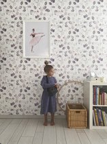 Roomblush - Behang Bloom - Paars - Vliesbehang - 200cm x 285cm