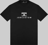 JORCUSTOM Trademark Loose Fit T-Shirt - Zwart - Volwassenen - Maat XL