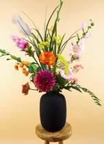 Flower Fame zijden bloemen boeket