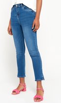 LOLALIZA Slimfit jeans - Blauw - Maat 38